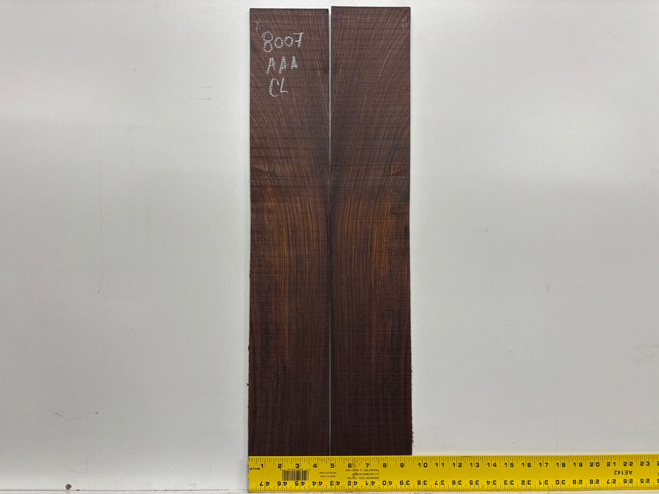East Indian Rosewood Classical Guitar Side Set – AAA Grade #8007