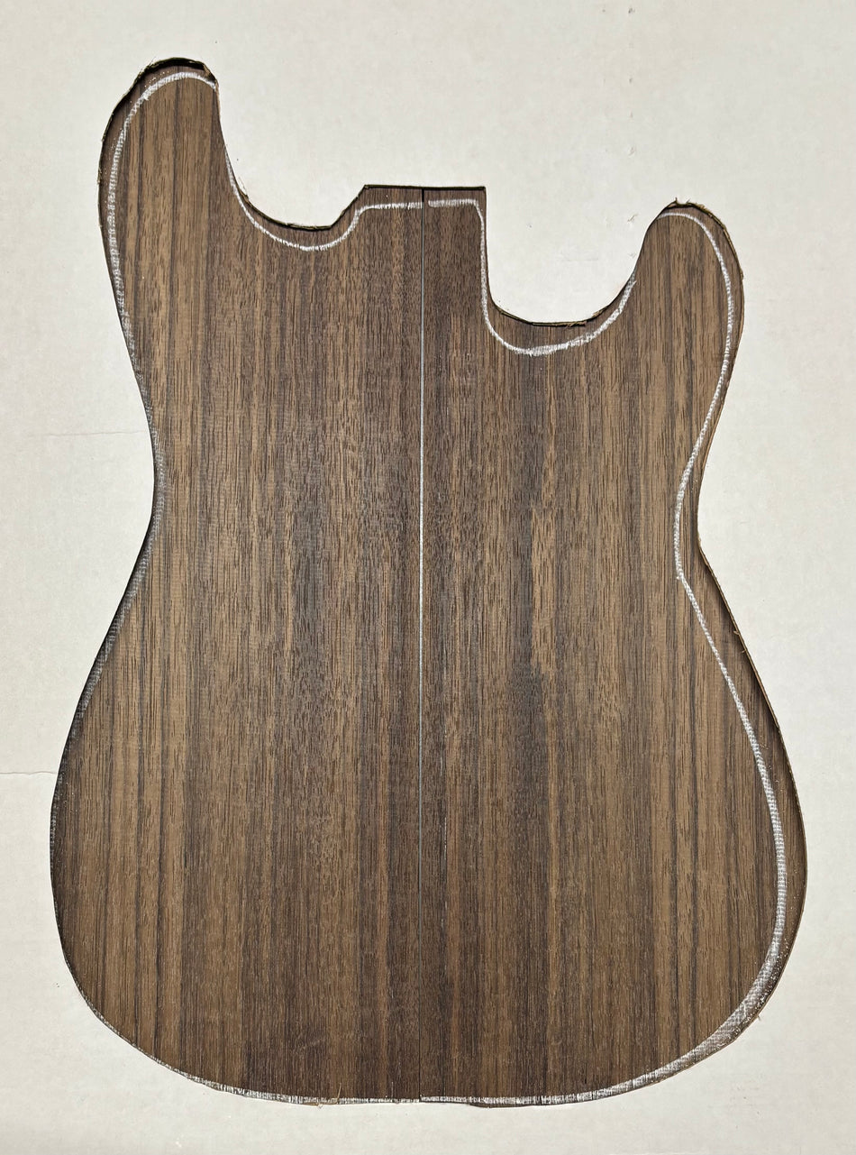 Dessus de guitare sculpté en érable ondé flammé, contrecollé, 50,8 cm x 19,05 cm x 3,18 cm #04
