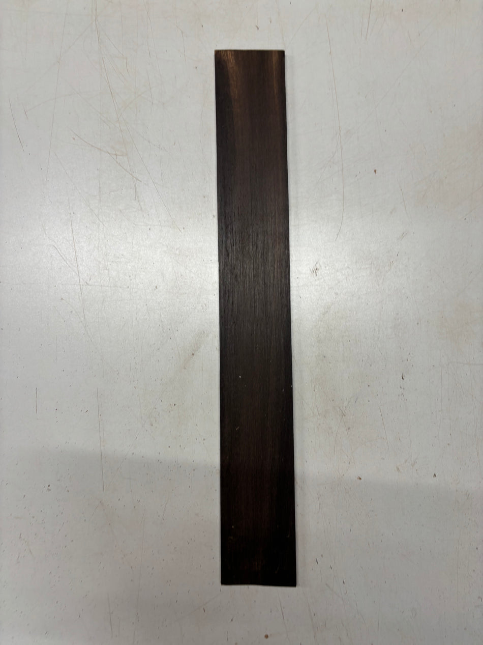 1 Piece, Gaboon Ebony Fingerboard Blank 21"x2-7/8"x1/4"#5730