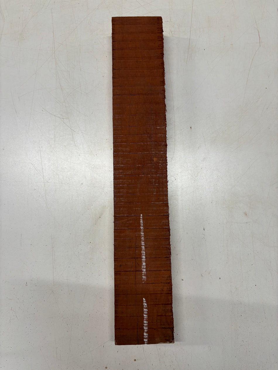 1 Piece, Padauk Lumber Board Blank 24"x4"x2"#5732