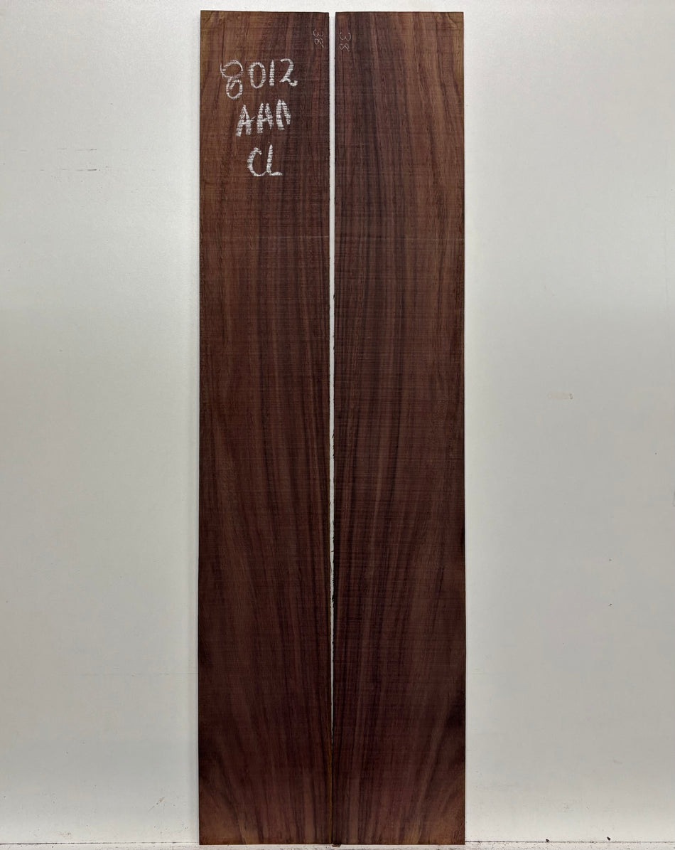 Juego de fondo y aros de guitarra de grado AAAA Dreadnought de palisandro de la India Oriental #61 