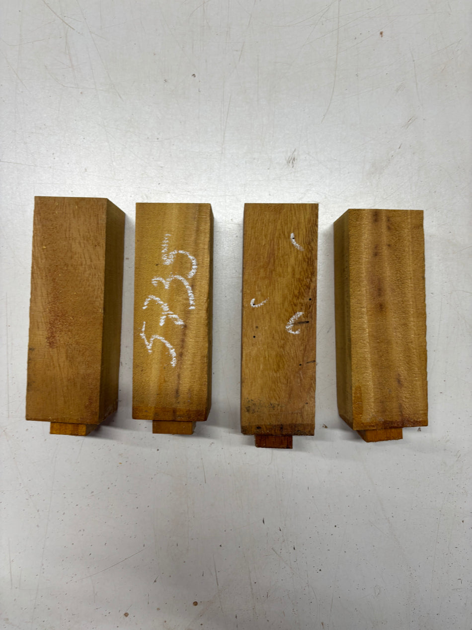 4 Pack, Osage Orange Turning Wood Blanks 6"x2"x2"#5735