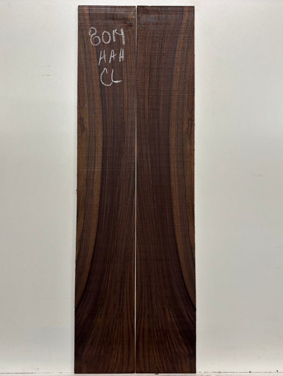 Juego de fondo y aros de guitarra de grado AAAA Dreadnought de palisandro de la India Oriental #61 