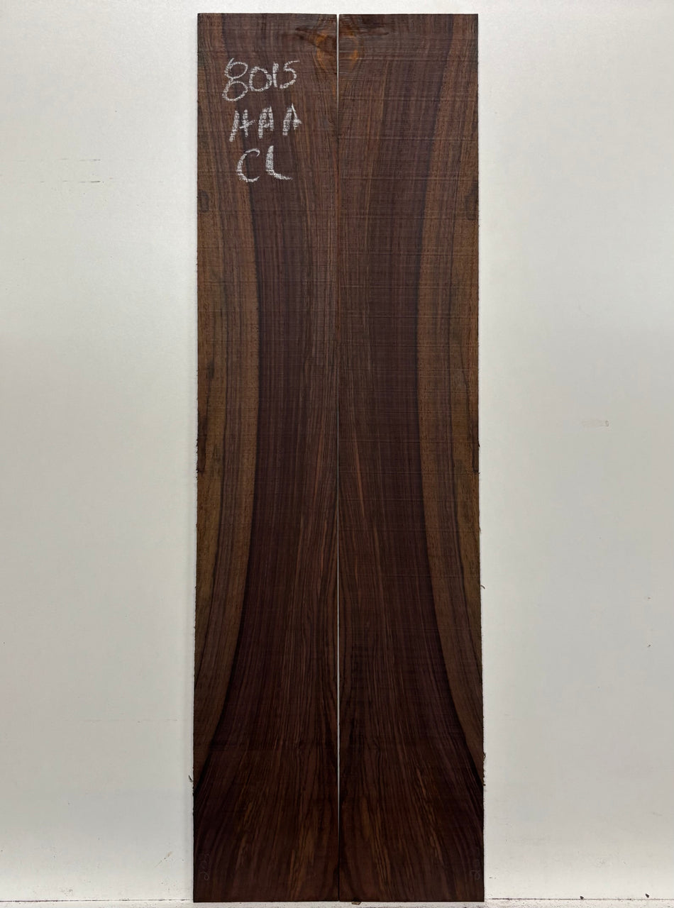 Juego de fondo y aros de guitarra de grado AAAA Dreadnought de palisandro de la India Oriental #61 