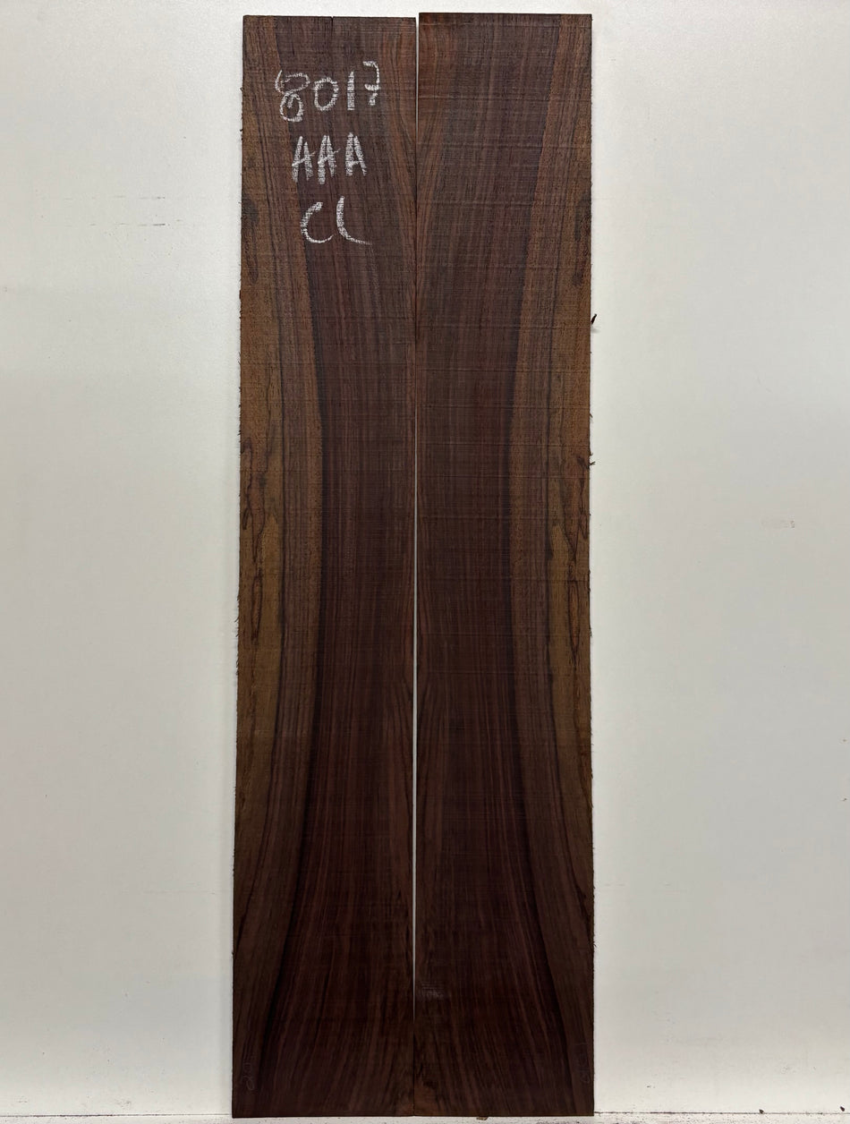 Juego de fondo y aros de guitarra de grado AAAA Dreadnought de palisandro de la India Oriental #61 