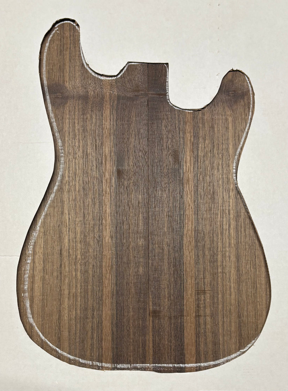 Plateaux de guitare dos à dos en Noyer noir 21" x 7-1/4" x 1/4" #328