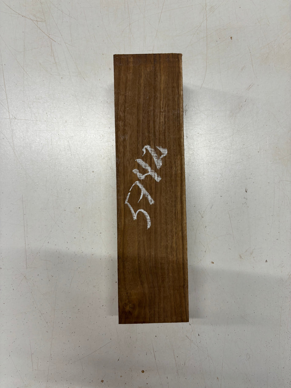 1 Piece, Teak Pepper Mill Blank  12"x3"x3"#5742