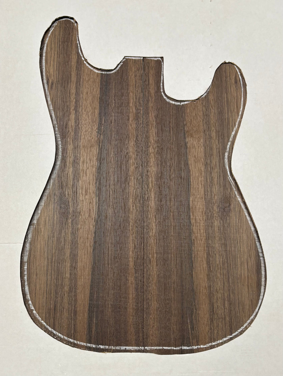 Dessus de guitare en noyer noir, jointifs, 21" x 7-1/4" x 1/4" #319