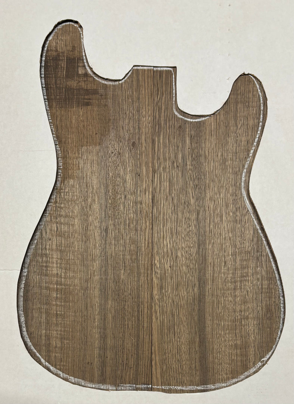 Plateaux de guitare appariés en noyer noir 21" x 7-1/4" x 1/4" #317