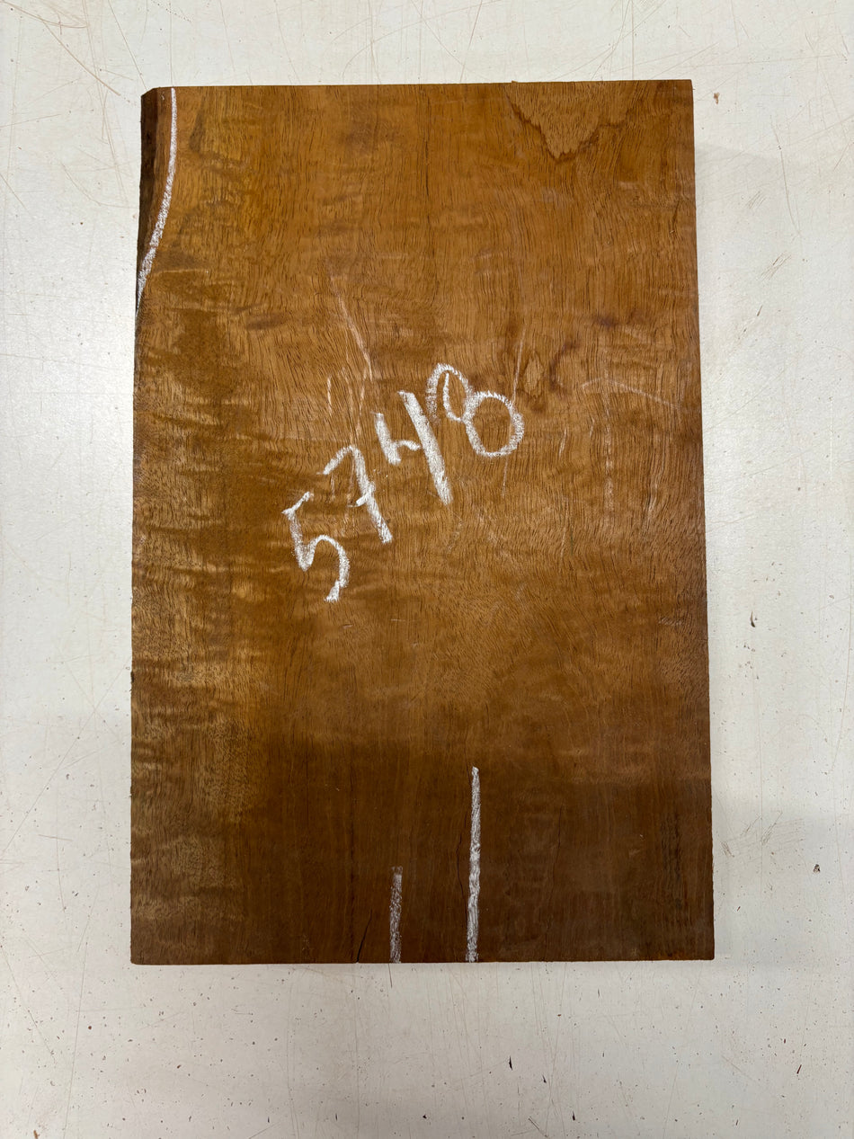1 Piece, Flame Genuine Mahogany Lumber Board Blank 12-1/2"x8"x1-1/2"#5748