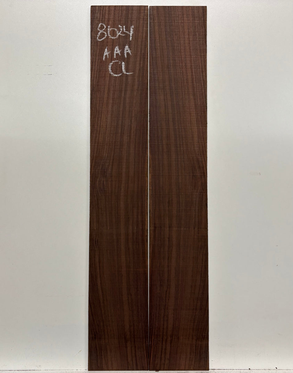 Juego de fondo y aros de guitarra de grado AAAA Dreadnought de palisandro de la India Oriental #61 