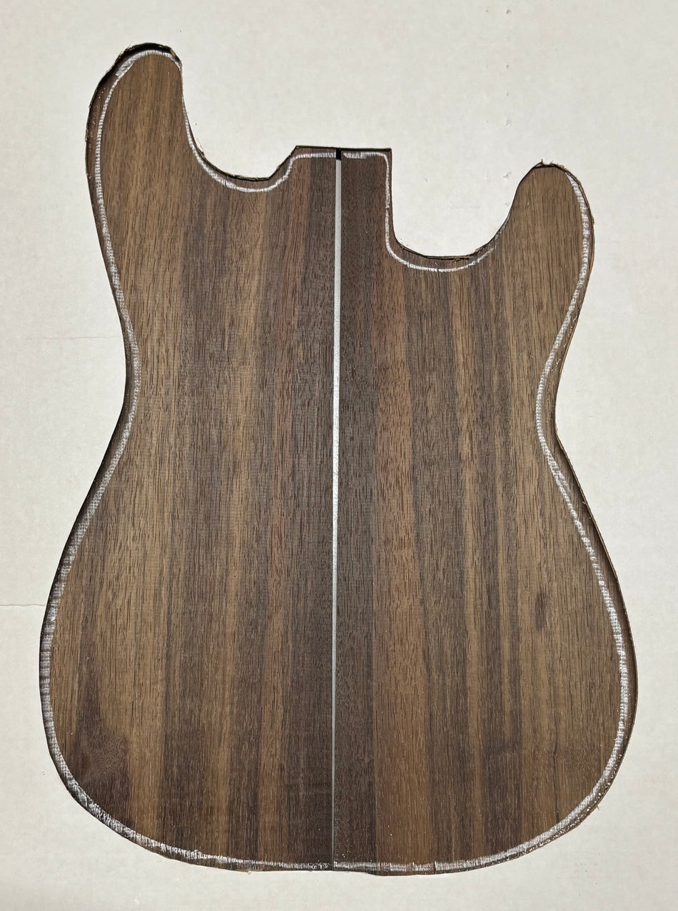 Dessus de guitare en noyer noir appariés 21" x 7-1/4" x 1/4" #313