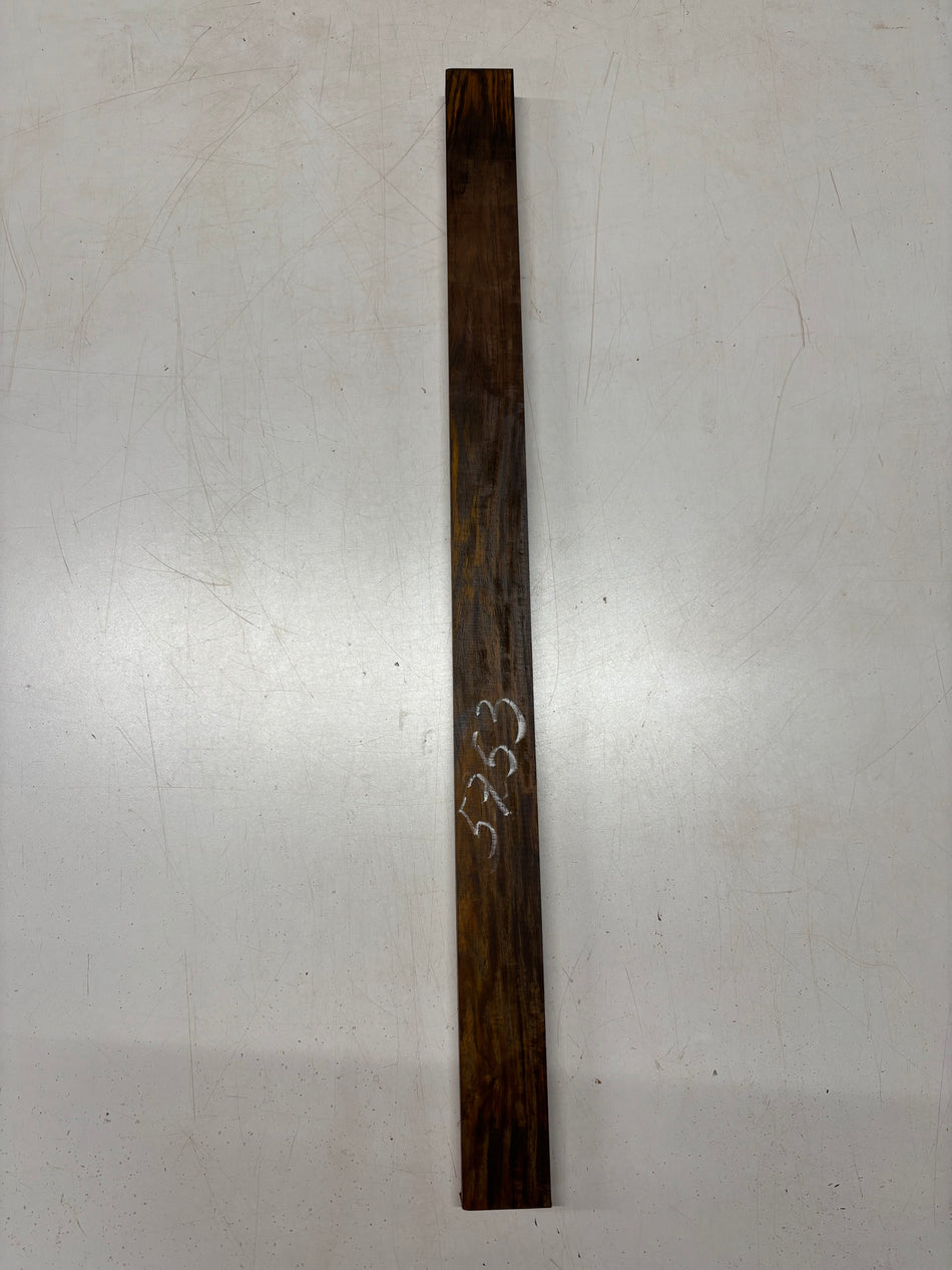 1 Piece, Cocobolo Thin Stock Lumber  30"x2"x1"#5753