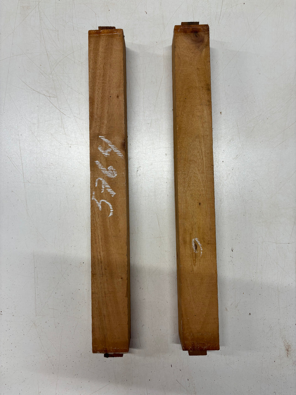 3 Pack, Mahogany Turning Wood Blanks  18"x2"x2"#5764