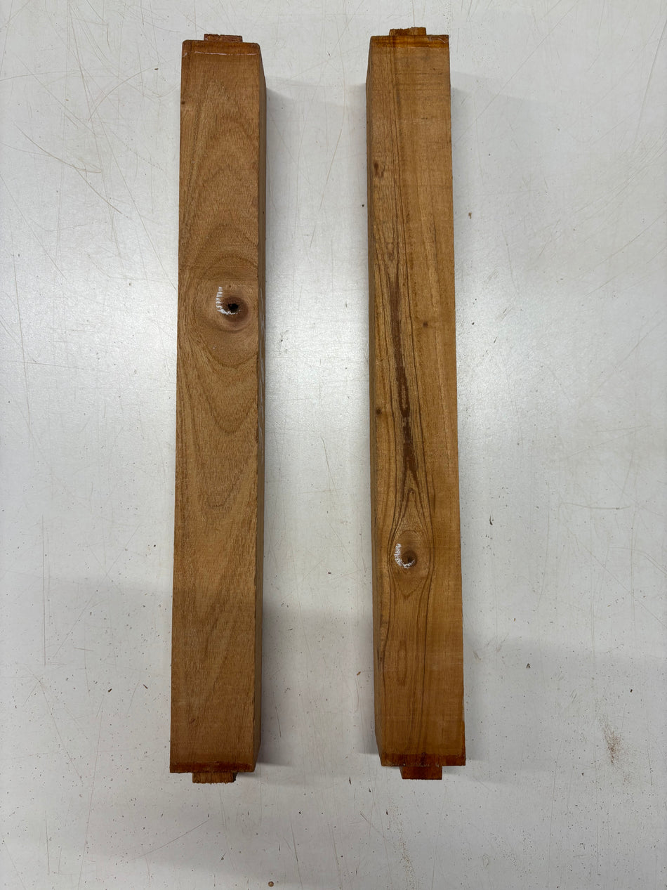 3 Pack, Mahogany Turning Wood Blanks  18"x2"x2"#5764