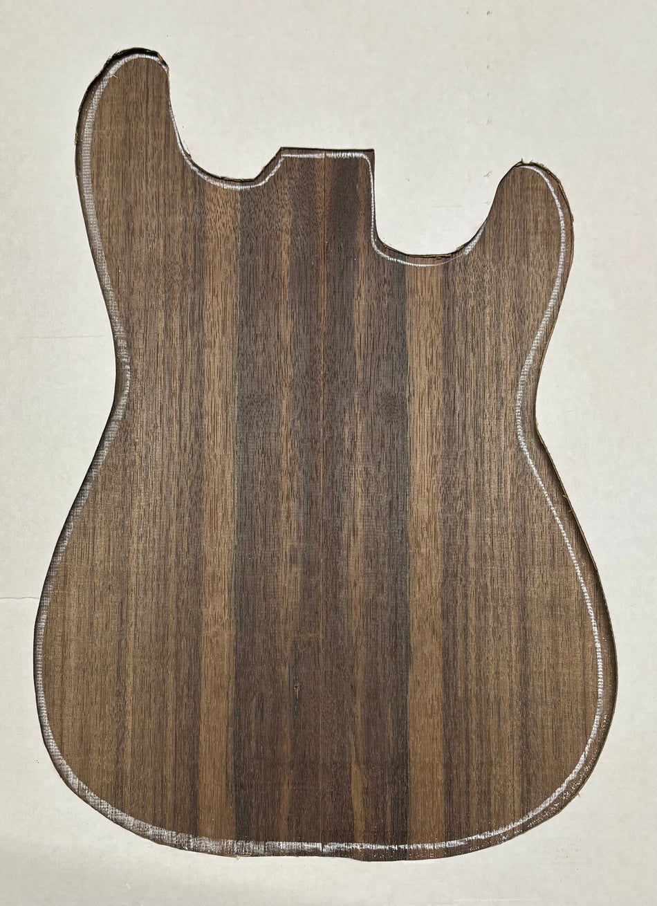 Dessus de guitare en cerisier, plaqué dos à dos, 53,3 cm x 18,4 cm x 0,6 cm #82