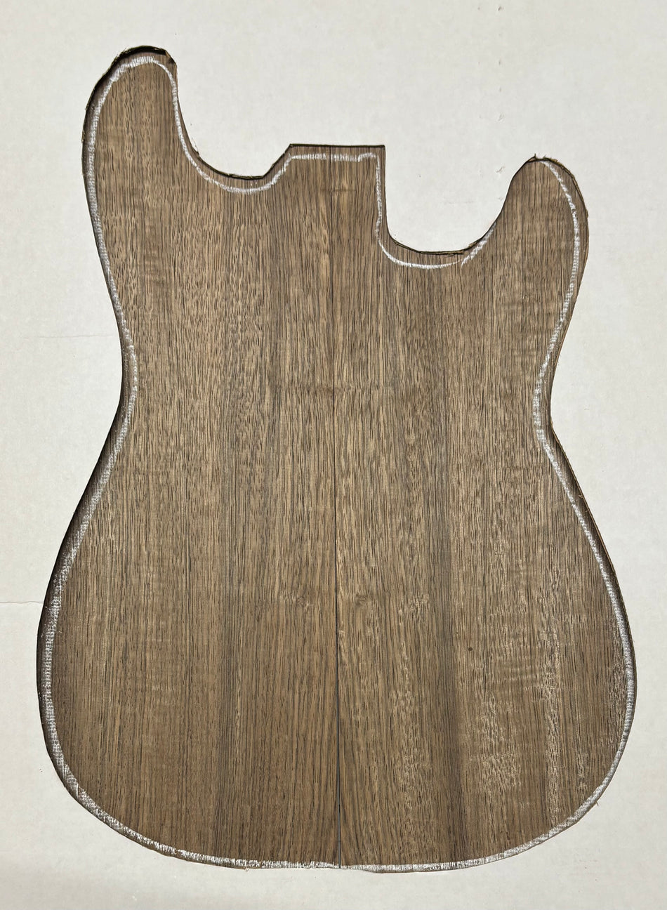 Tables d'harmonie guitare en Zebrawood contrecollé (bookmatched) 21" x 7-1/4" x 1/4" #120