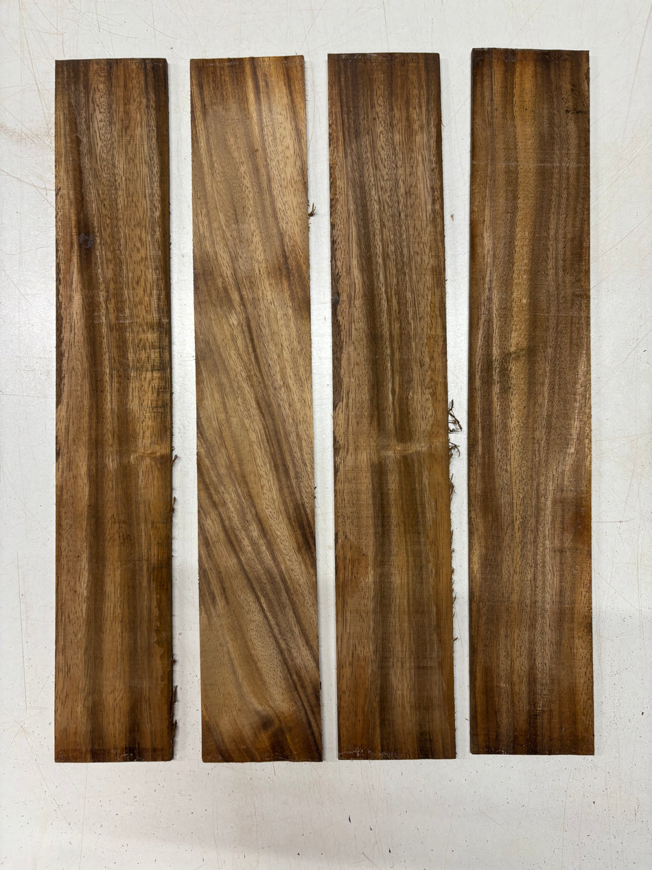 4 Pack, Indian Walnut Thin Stock Lumber 18"x3"x1/8"#5770