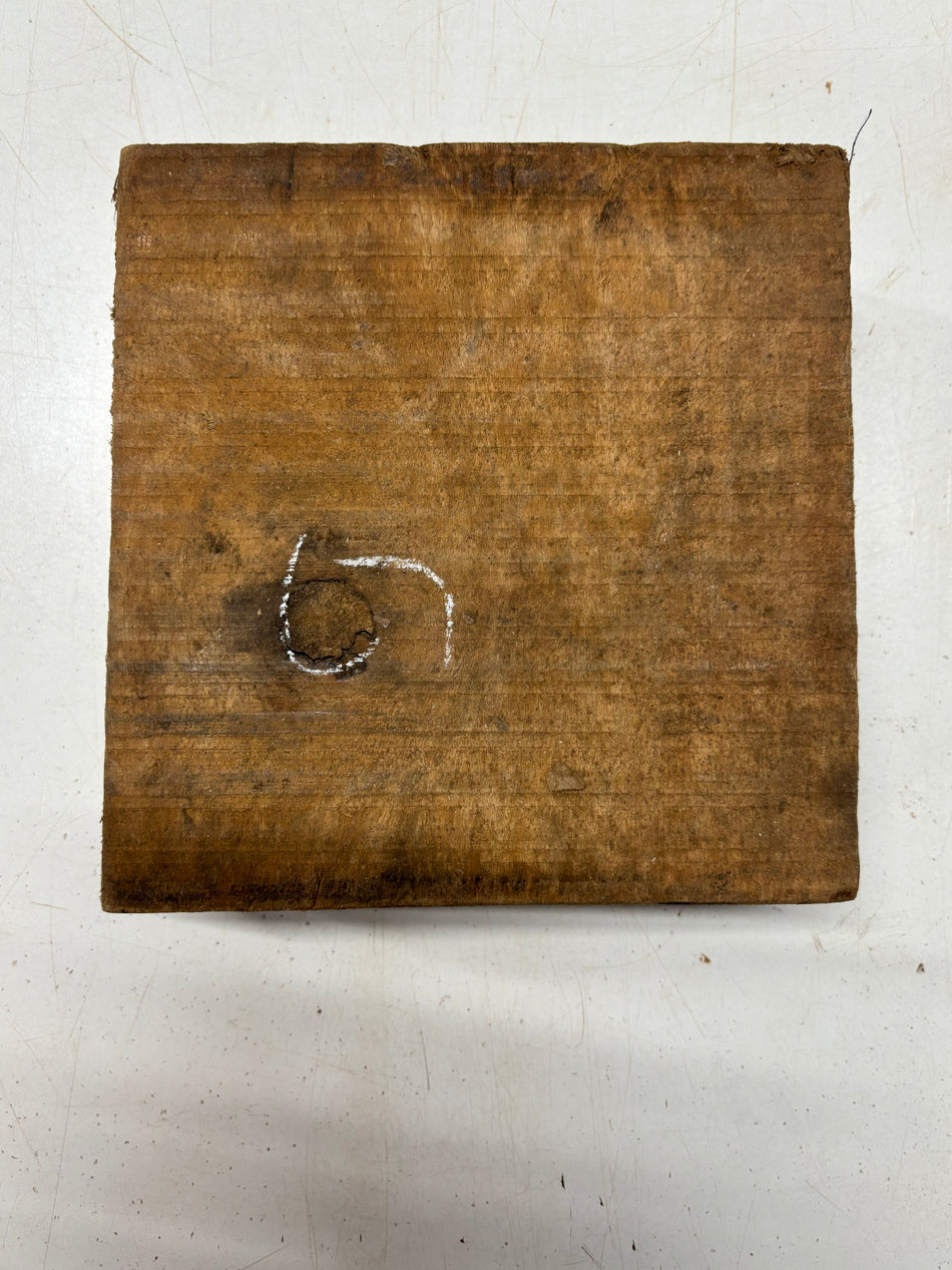 1 Piece, Mango Bowl Blank  8"x8"x3" #5773