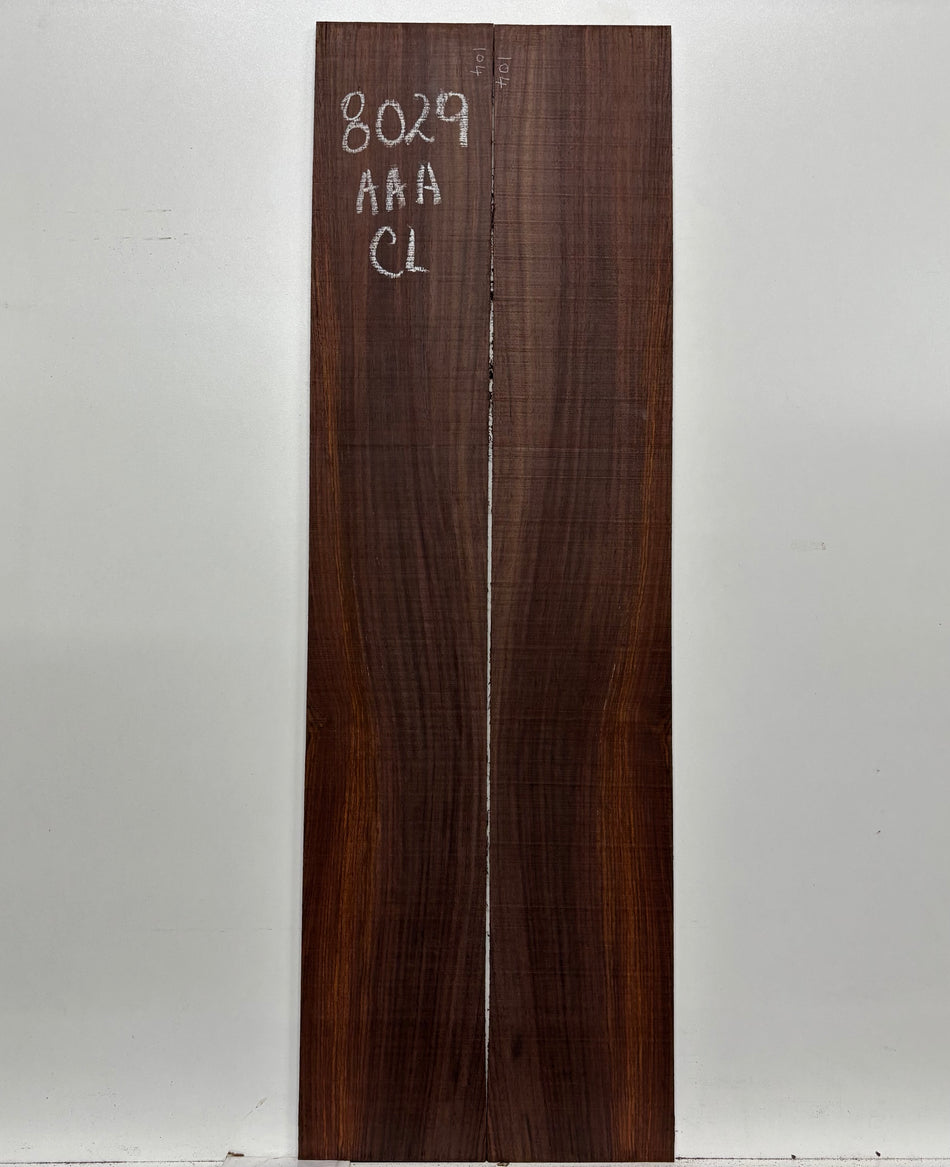 Juego de fondo y aros de guitarra de grado AAAA Dreadnought de palisandro de la India Oriental #61 