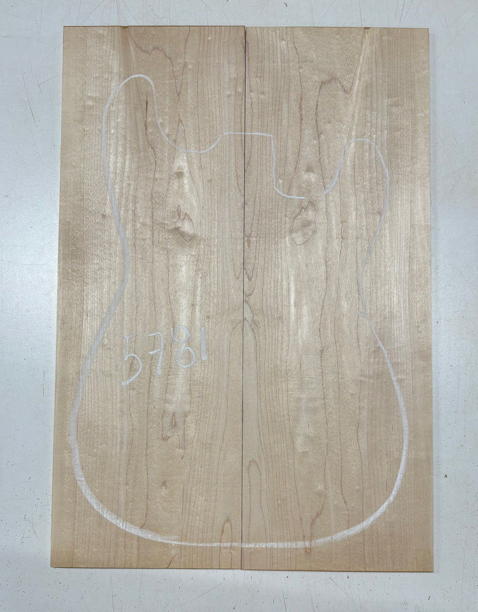 Hard Maple Drop Top 21"x7-1/4"x1/4"#5781