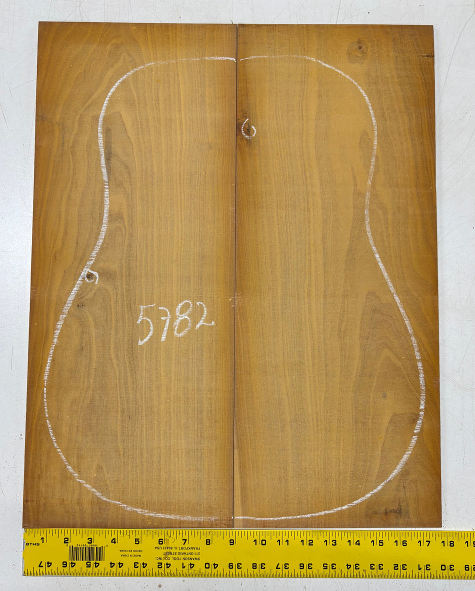 Paela Dreadnought Guitar Back Set 22"x8-3/4"x3/16"#5782