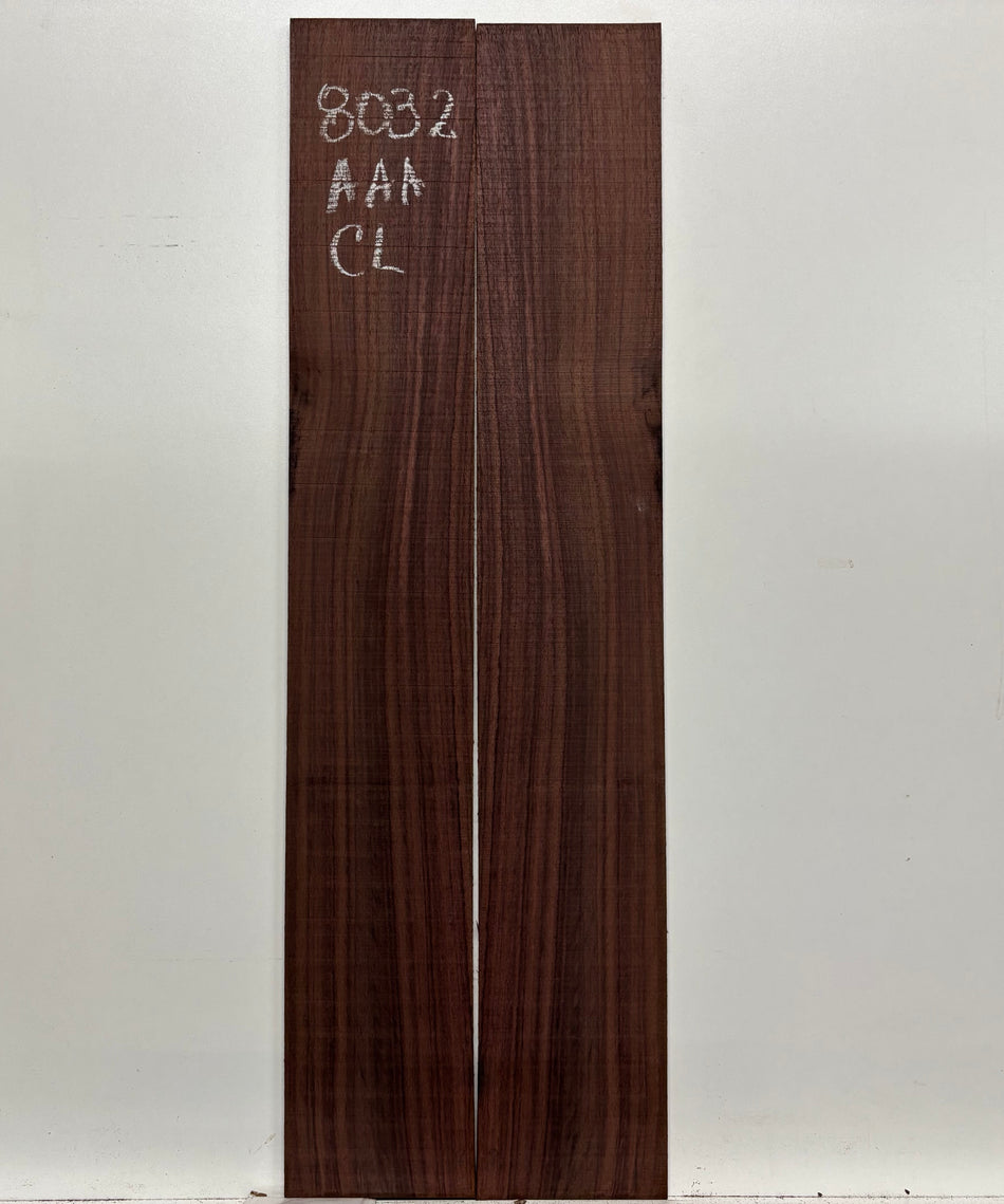 Juego de fondo y aros de guitarra de grado AAAA Dreadnought de palisandro de la India Oriental #61 