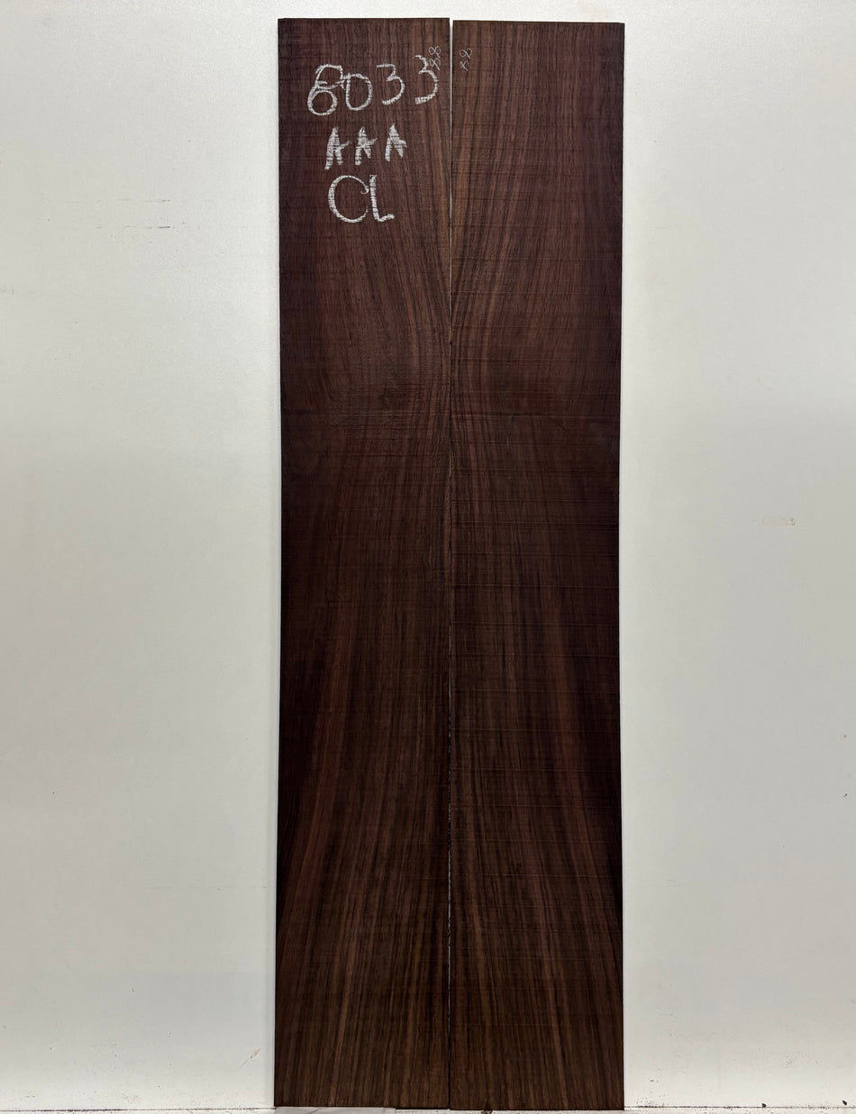 Juego de fondo y aros de guitarra de grado AAAA Dreadnought de palisandro de la India Oriental #61 