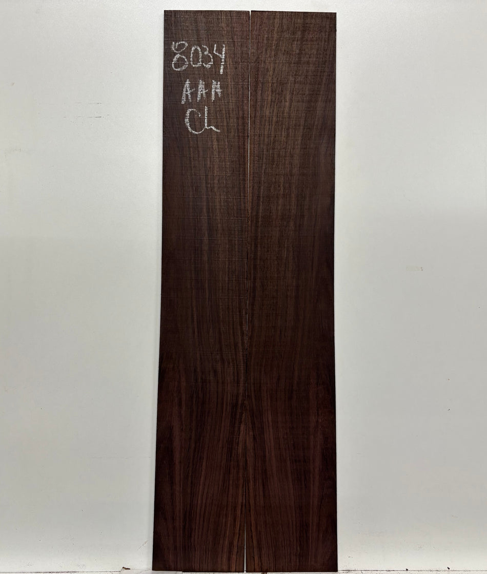 Juego de fondo y aros de guitarra de grado AAAA Dreadnought de palisandro de la India Oriental #61 