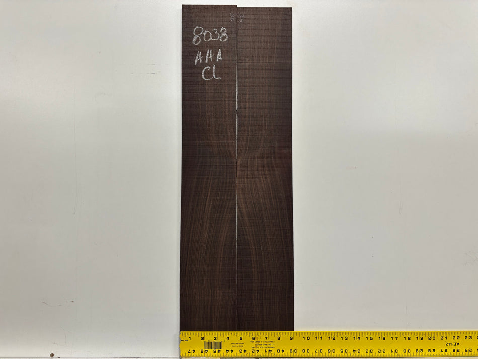 East Indian Rosewood Classical Guitar Side Set – AAA Grade #8038