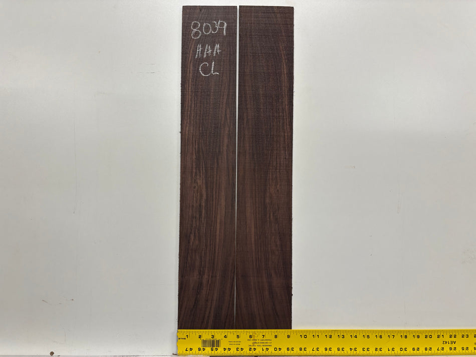 East Indian Rosewood Classical Guitar Side Set – AAA Grade #8039
