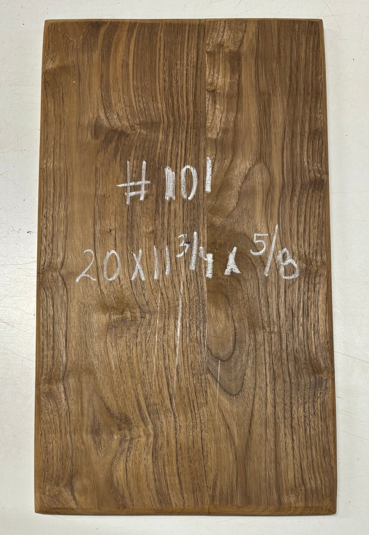 Teak Wood Chopping/Cutting Board (2 Piece- Glued)- 20" x 11-3/4" x 5/8" #101 - Exotic Wood Zone