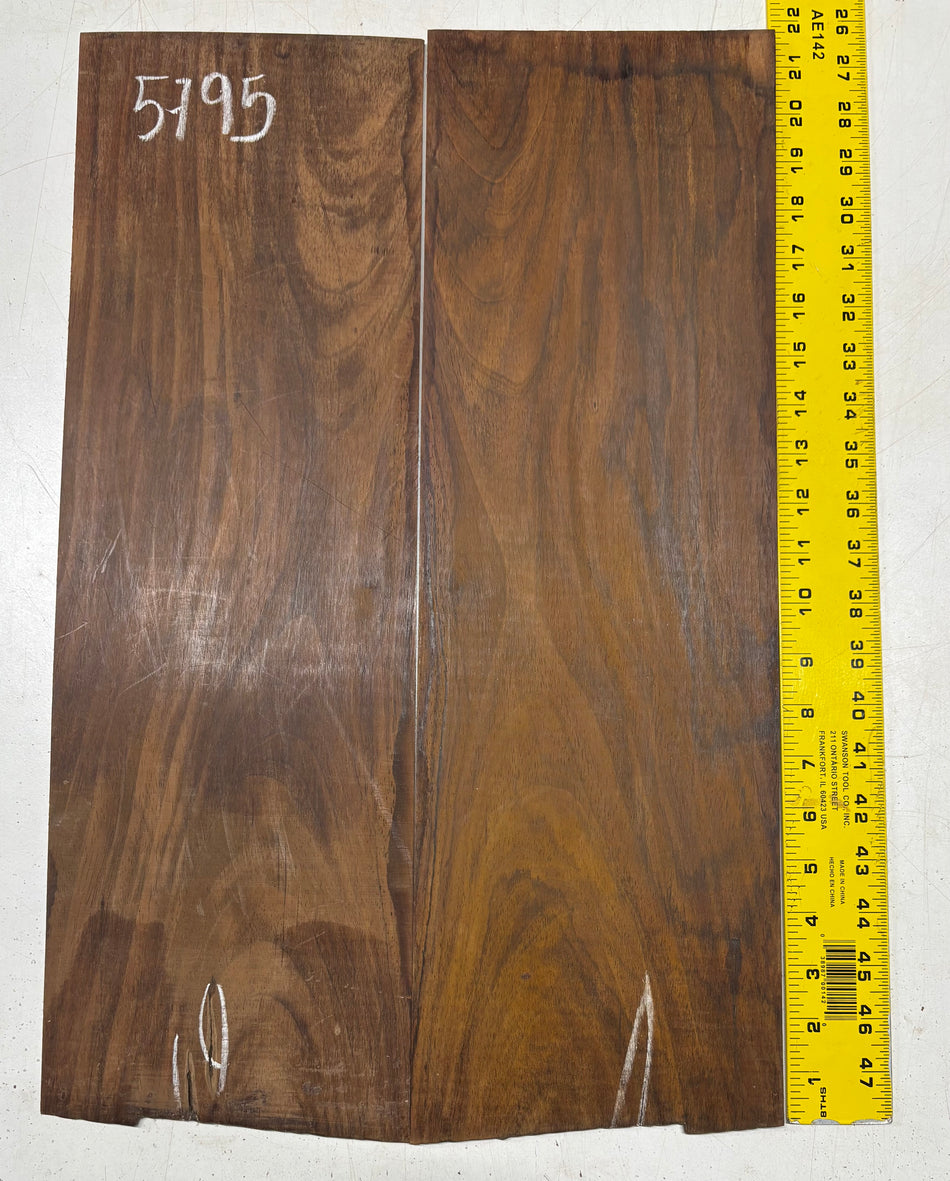 Cocobolo Parlor Guitar Back Set 22"x7"x1/8" #5795