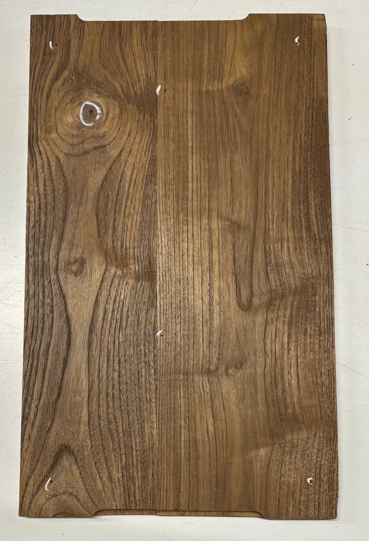 Teak Wood Chopping/Cutting Board (2 Piece- Glued)-20" x 12" x 5/8" #103 - Exotic Wood Zone