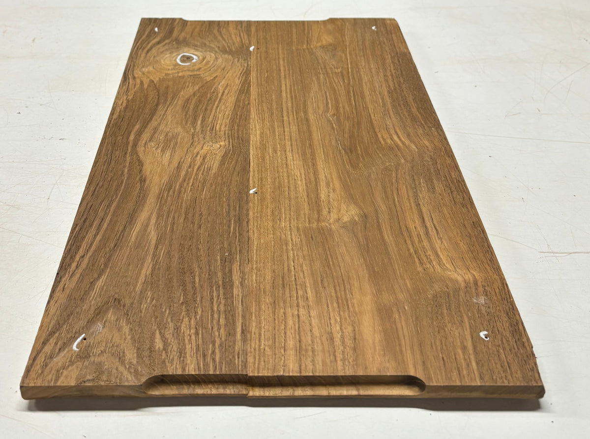 Teak Wood Chopping/Cutting Board (2 Piece- Glued)-20" x 12" x 5/8" #103 - Exotic Wood Zone