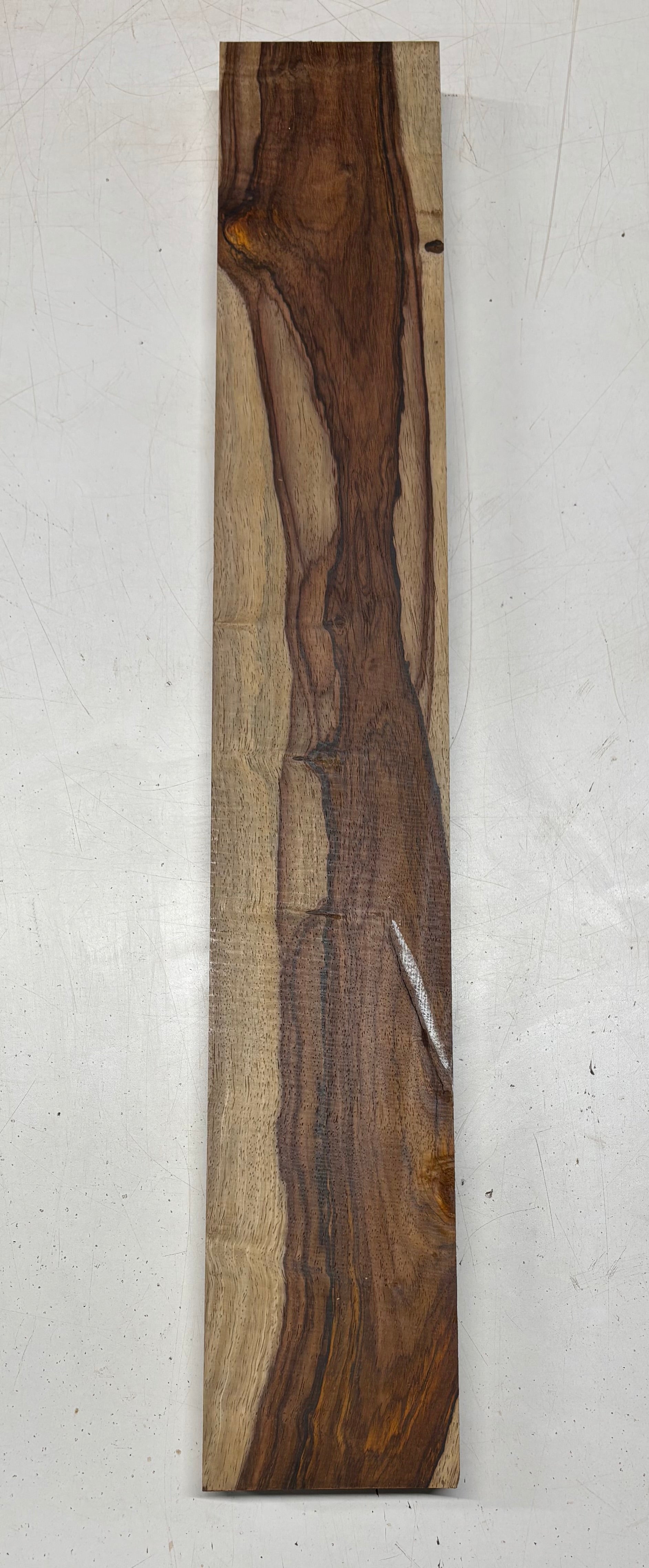 Cocobolo Lumber Board 25" x 4" x 1-1/8" #25 - Exotic Wood Zone
