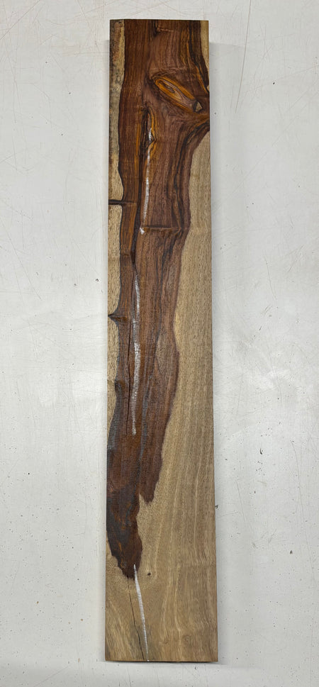 Cocobolo Lumber Board 25" x 4" x 1-1/8" #25 - Exotic Wood Zone