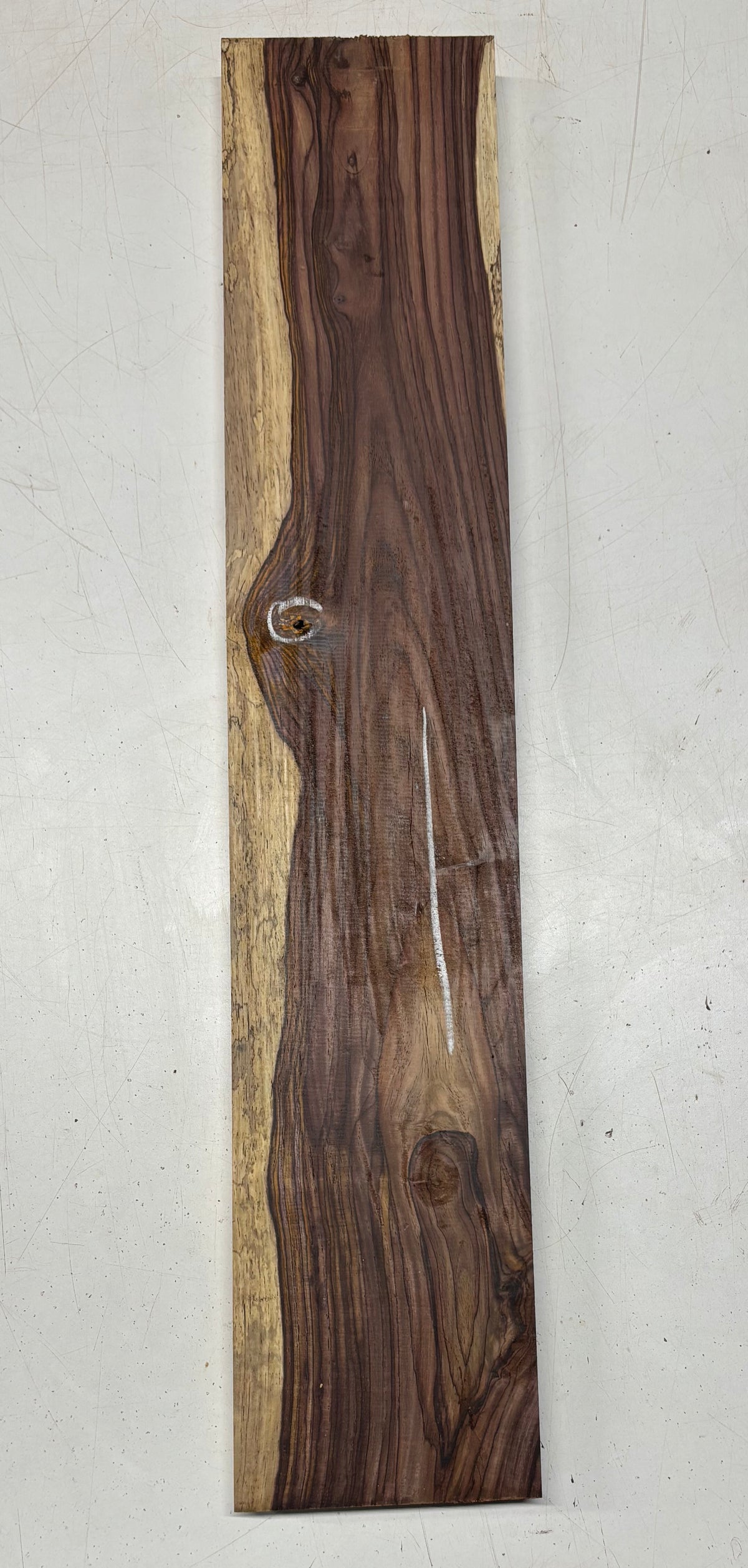 Cocobolo Lumber Board 25" x 4-3/4" x 7/8" #26 - Exotic Wood Zone