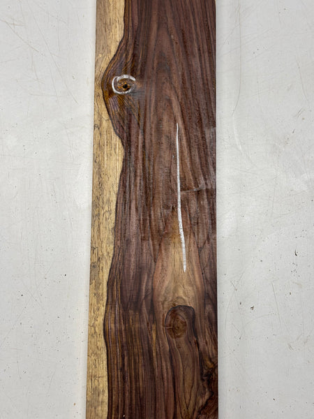 Cocobolo Lumber Board 25" x 4-3/4" x 7/8" #26 - Exotic Wood Zone