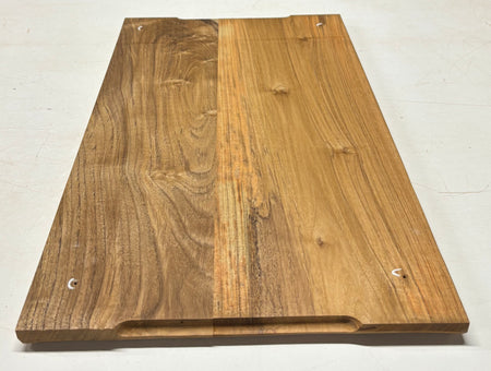 Teak Wood Chopping/Cutting Board (2 Piece- Glued)-20" x 12" x 5/8" #104 - Exotic Wood Zone