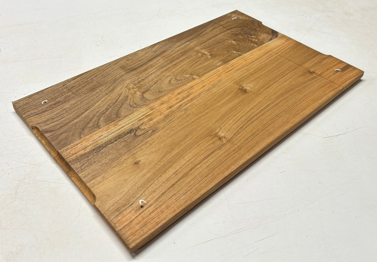Teak Wood Chopping/Cutting Board (2 Piece- Glued)-20" x 12" x 5/8" #104 - Exotic Wood Zone