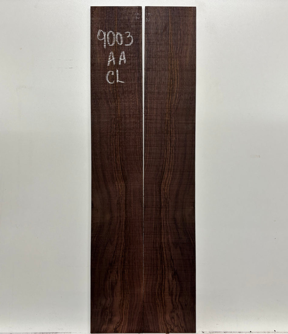 Juego de fondo y aros de guitarra de grado AAAA Dreadnought de palisandro de la India Oriental #61 