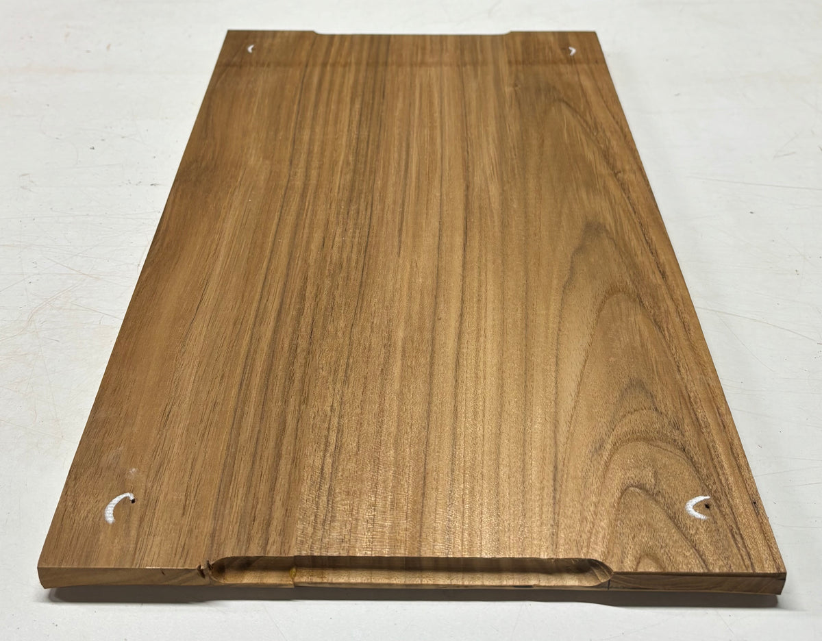 Teak Wood Chopping/Cutting Board (2 Piece- Glued)-20" x 12" x 5/8" #105 - Exotic Wood Zone