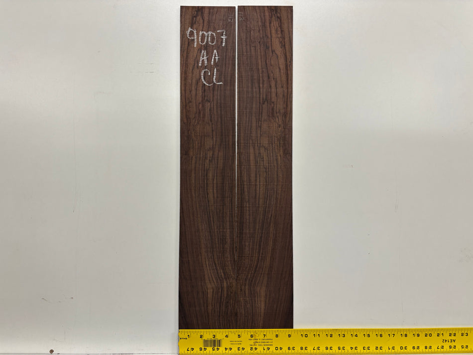 Juego de fondo y aros de guitarra de grado AAAA Dreadnought de palisandro de la India Oriental #61 