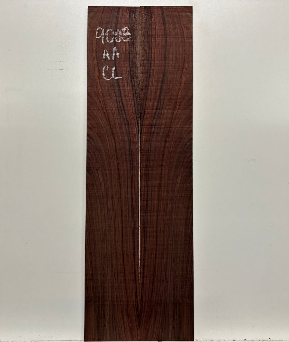 Juego de fondo y aros de guitarra de grado AAAA Dreadnought de palisandro de la India Oriental #61 