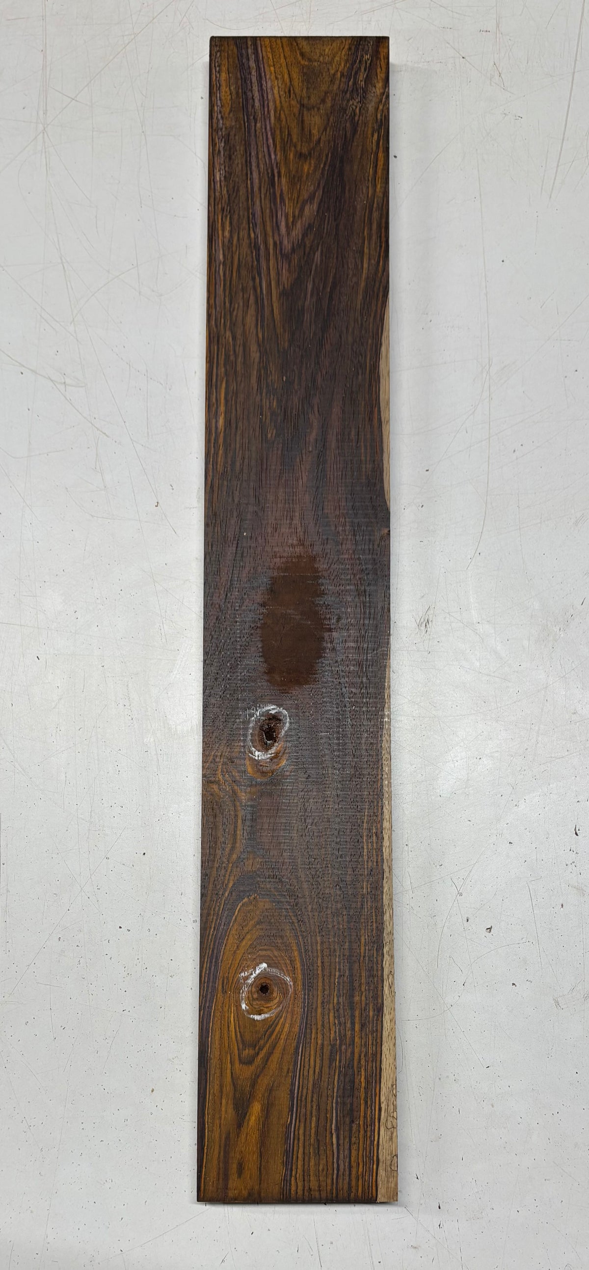 Cocobolo Lumber Board 25" x 4" x 3/4" #31 - Exotic Wood Zone