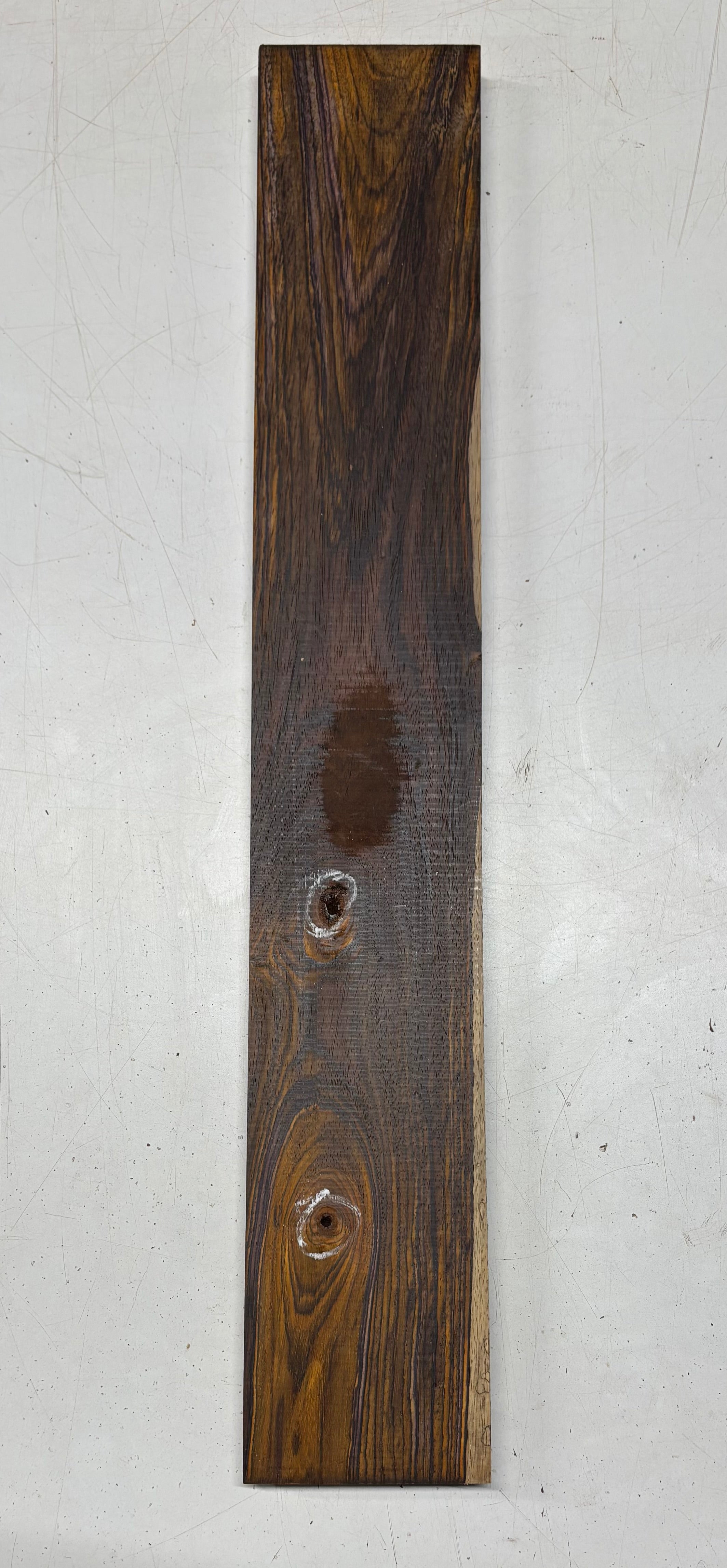 Cocobolo Lumber Board 25" x 4" x 3/4" #31 - Exotic Wood Zone