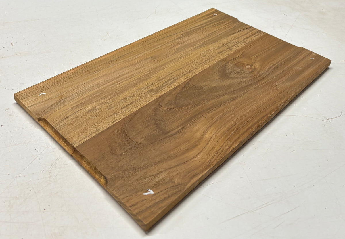 Teak Wood Chopping/Cutting Board (2 Piece- Glued)-20" x 12" x 5/8" #107 - Exotic Wood Zone
