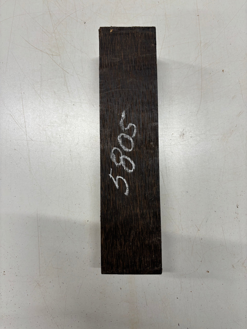 1 Piece, Black Palm Pepper Mill Blank 12"x3"x2-3/4"#5805