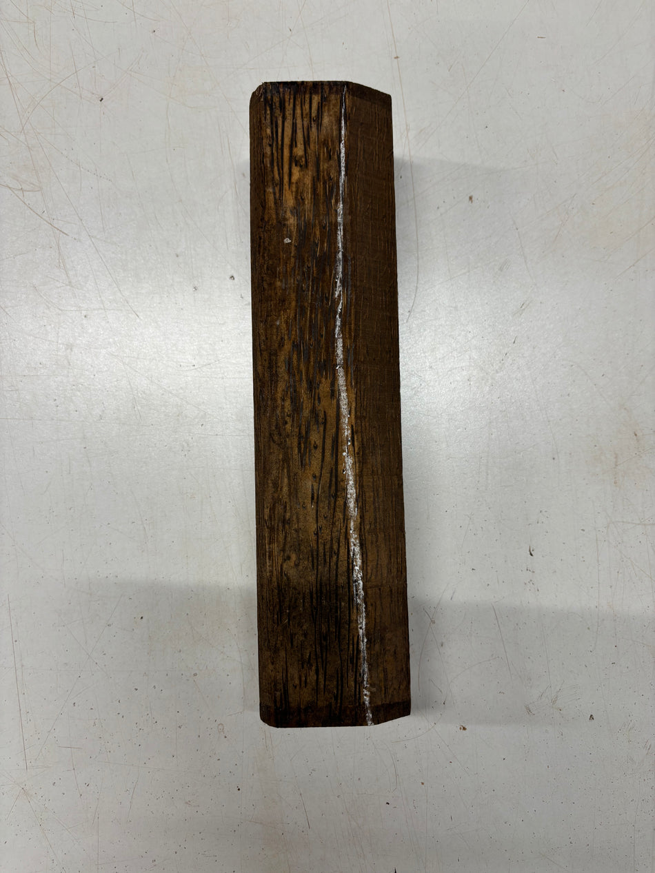 1 Piece, Black Palm Pepper Mill Blank 12"x3"x2-3/4"#5805